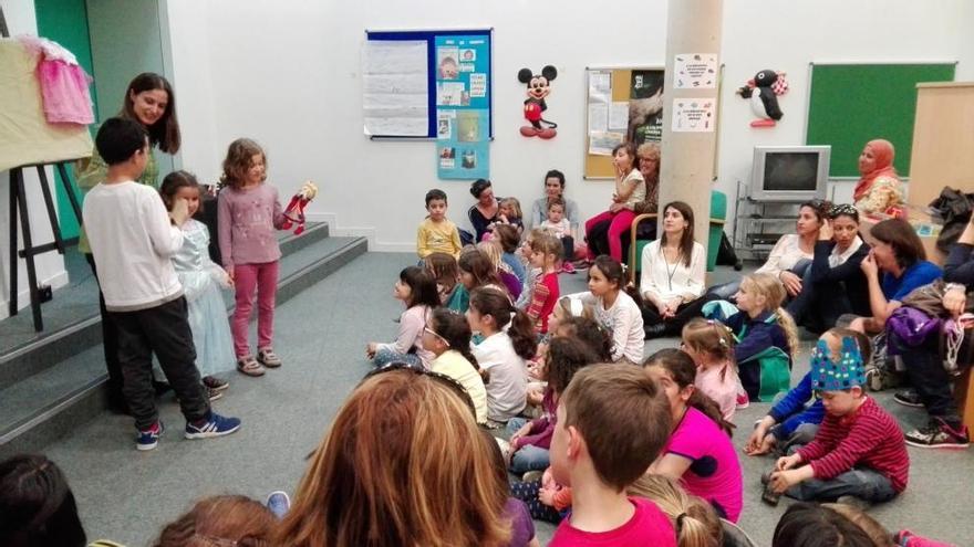 L&#039;hora del conte celebrada aquest dimecres a la biblioteca