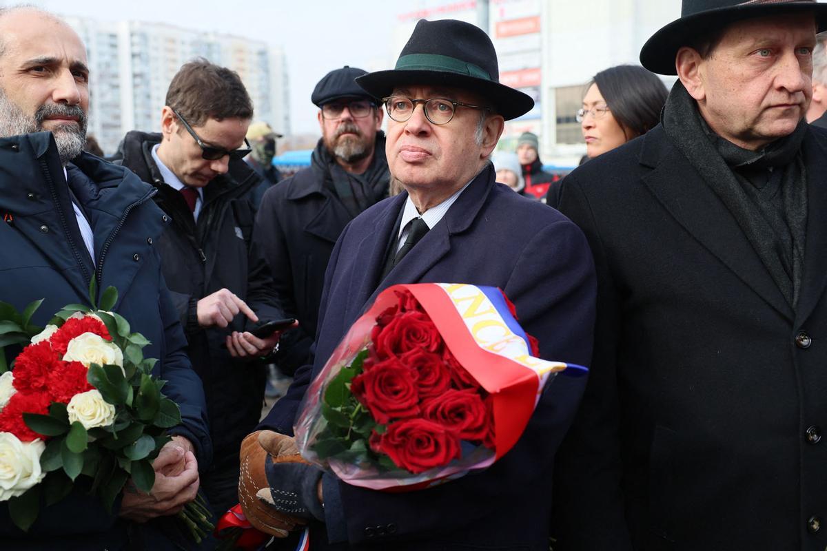 Funeral y ceremonia de despedida del político opositor ruso Alexei Navalny en Moscú