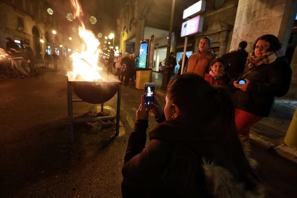 Palma feiert Sant Sebastià trotz Regen, Wind und Kälte