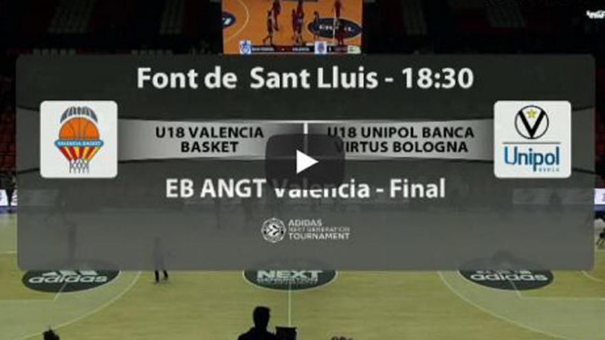 Así hemos vivido en directo la final junior entre Valencia BC y Virtus Bolonia