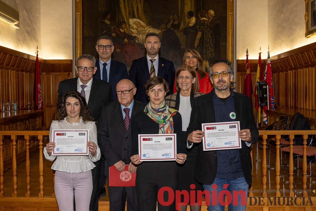 Entrega de los premios Robles Chillida en Caravaca