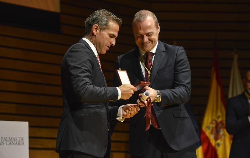 13/12/2018 LAS PALMAS DE GRAN CANARIA. Gala de medallas del deporte Ayto. Las Palmas de Gran Canaria. FOTO: J. PÉREZ CURBELO  | 13/12/2018 | Fotógrafo: José Pérez Curbelo