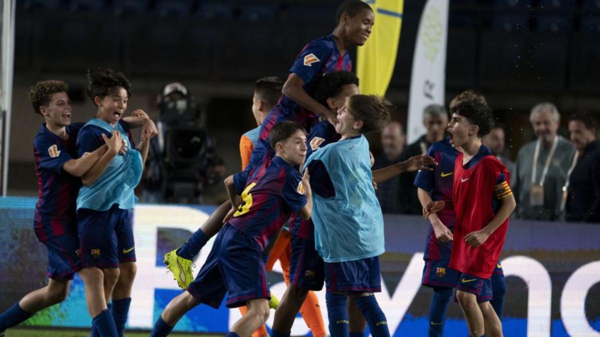 El Barça dejó su sello de identidad en Gran Canaria