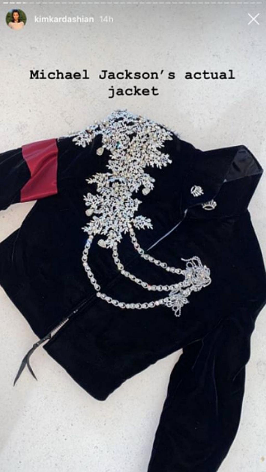 Chaqueta original de Michael Jackson para North.