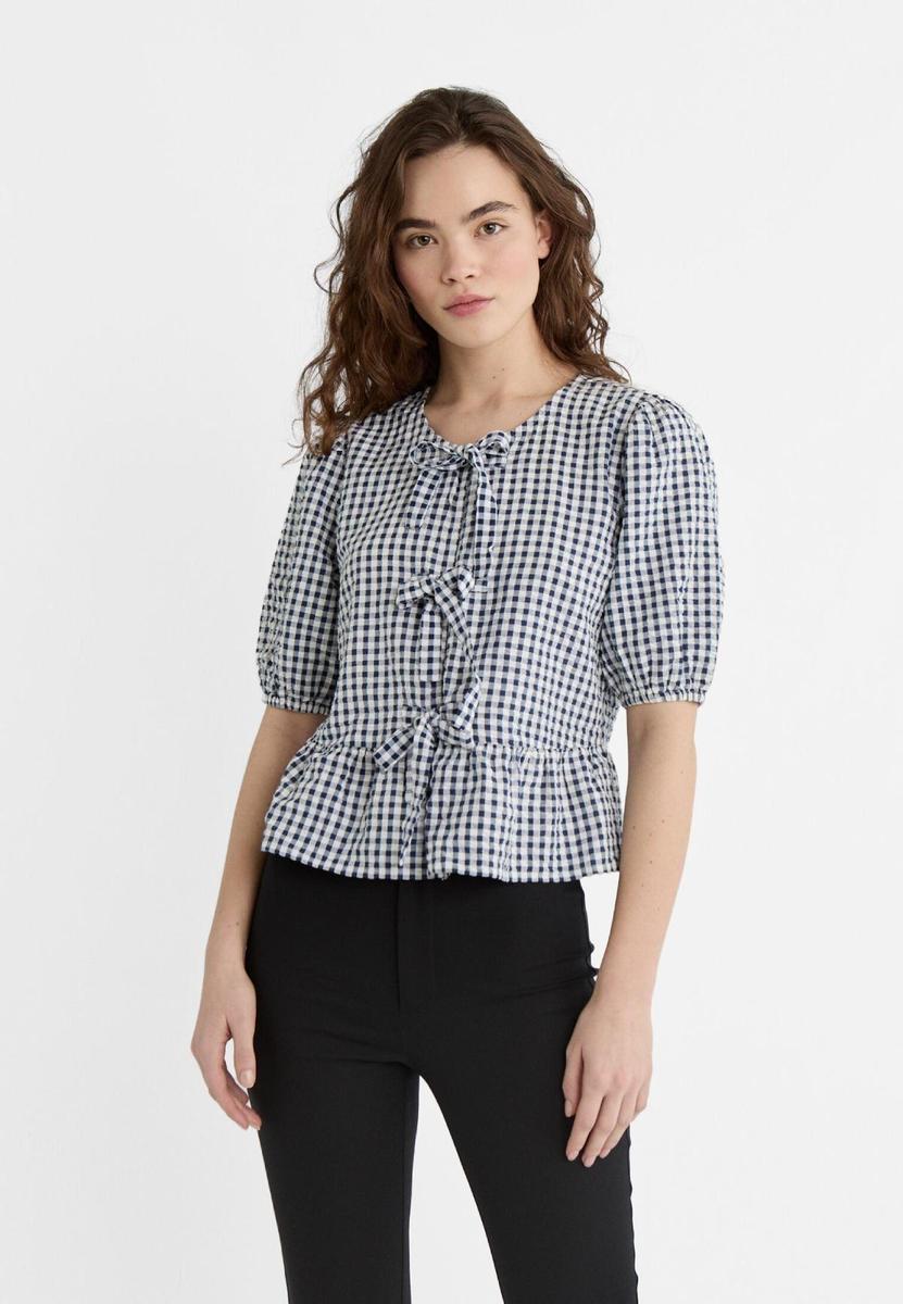 Camisa de cuadros vichy