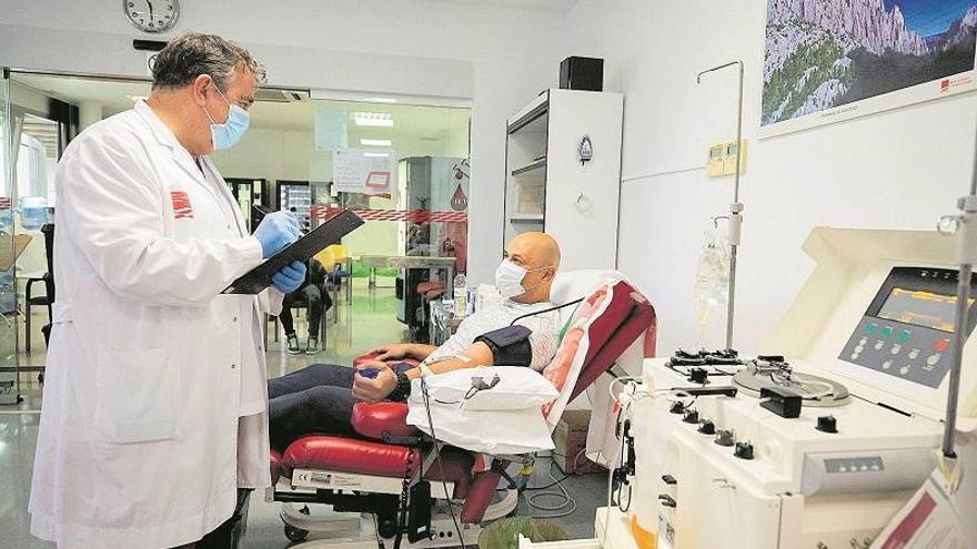 Aragón alcanza las 300 transfusiones de plasma a enfermos de coronavirus