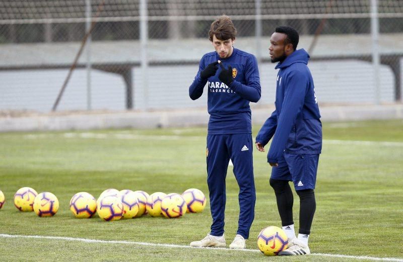 Entrenamiento del Real Zaragoza (22-1-2019)