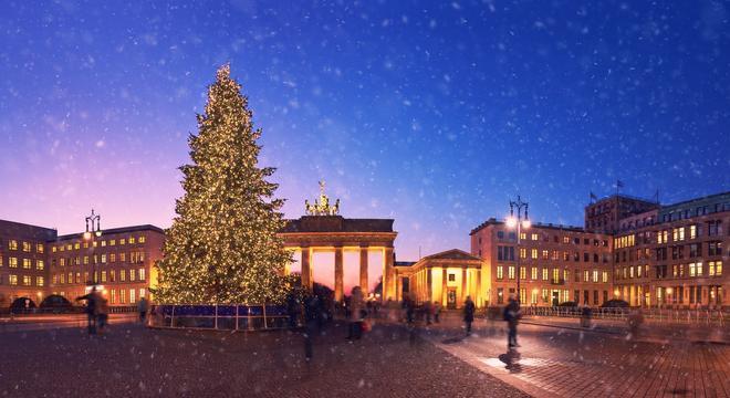 Berlín, Alemania, arbol navidad