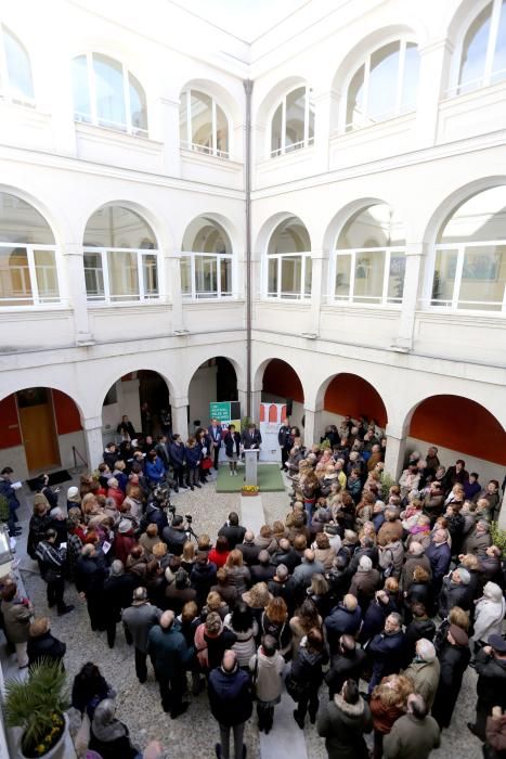 Inauguración de un centro de mayores en Valladolid