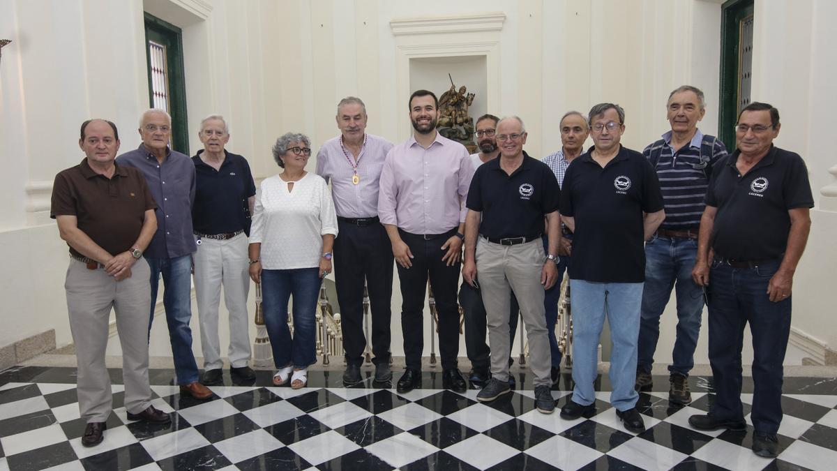 Acto de entrega de la Medalla de Cáceres, este miércoles.