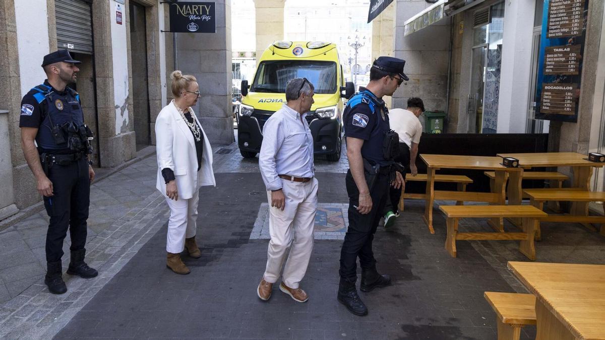 Control de las marcas de terrazas en establecimientos de hostelería