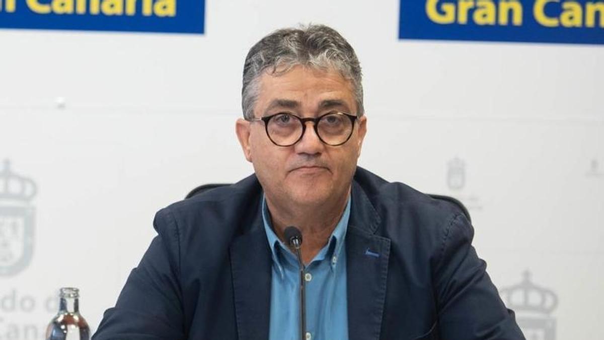 Imagen de Juan Díaz, consejero de Empleo del Cabildo de Gran Canaria.