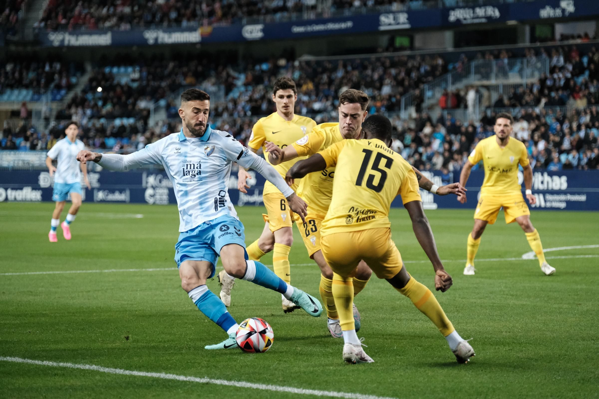 El Málaga CF - Algeciras CF, en imágenes