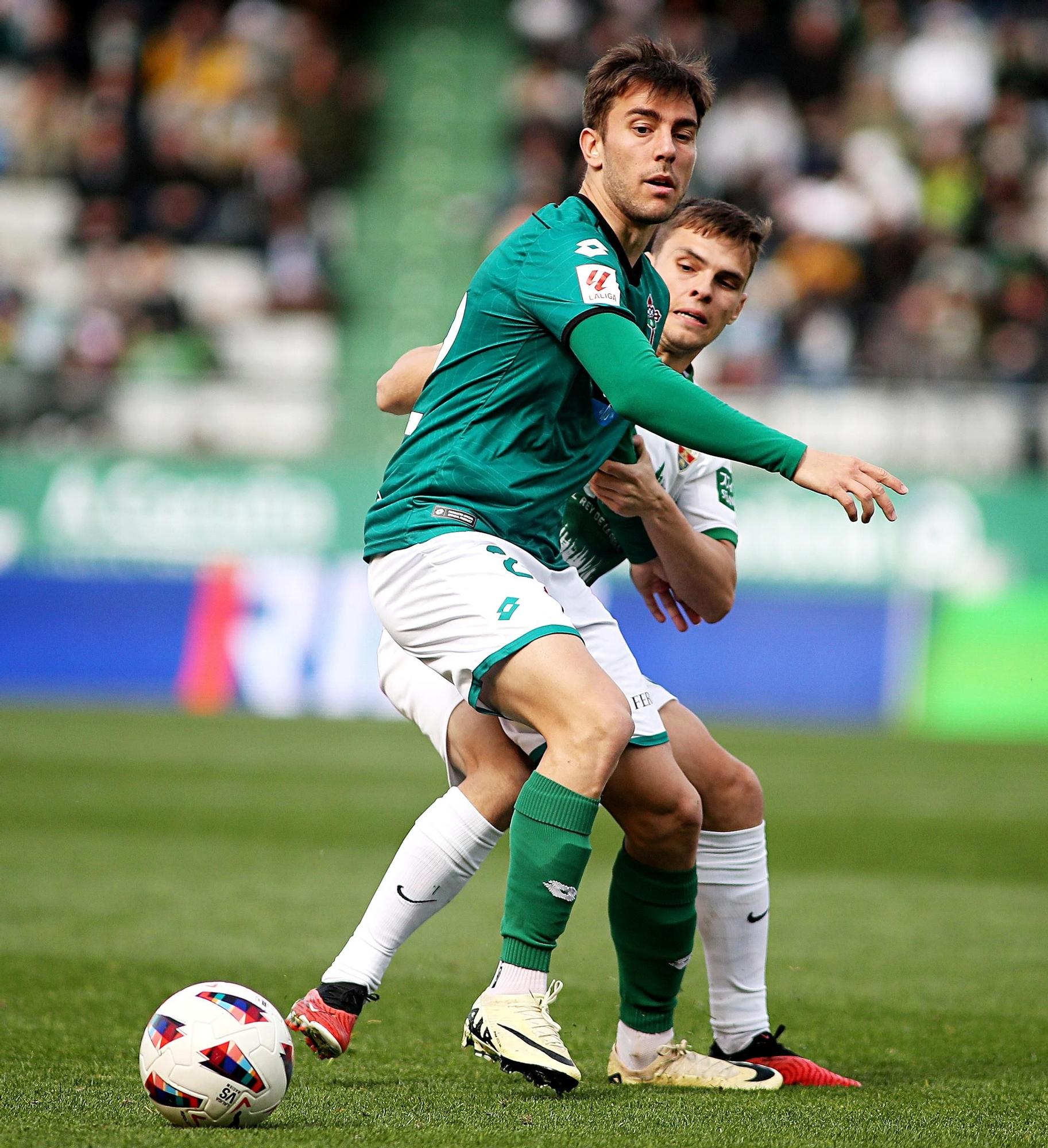 Las imágenes del partido Racing Ferrol - Elche CF