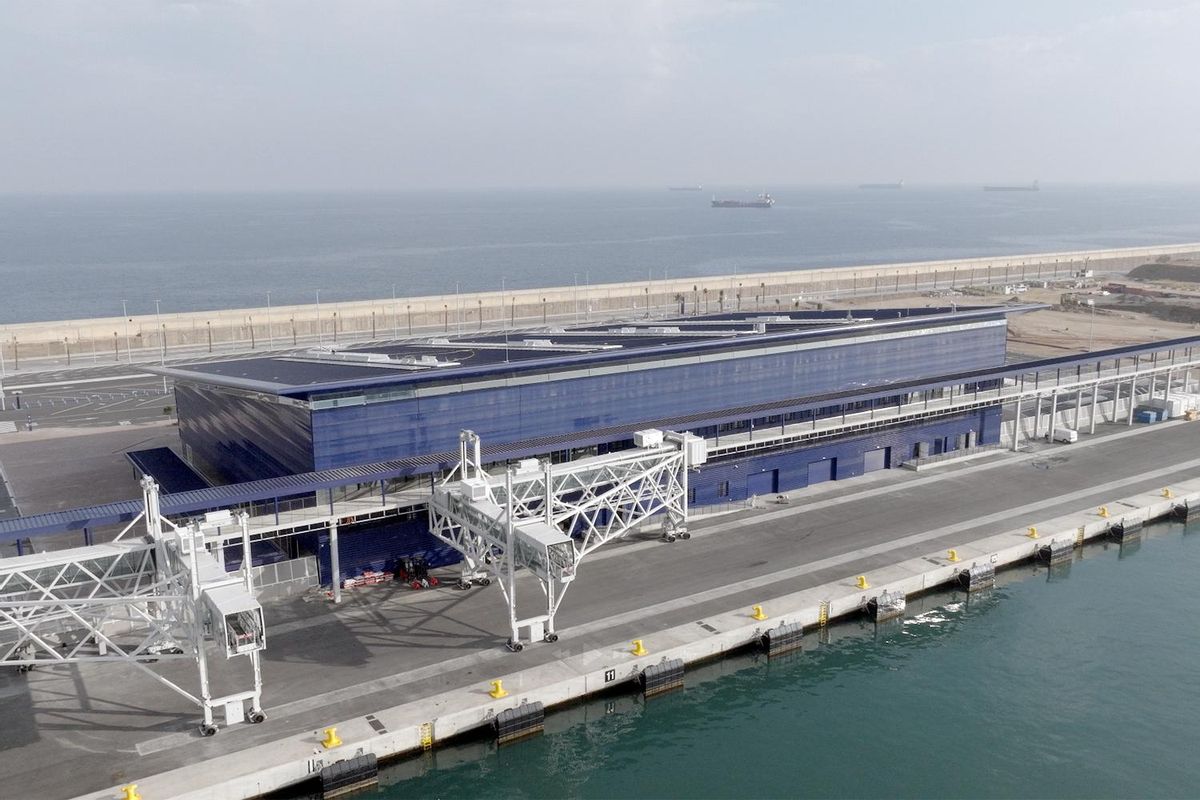 La terminal de cruceros de MSC en el Port de Barcelona será la primera en contar con un OPS.