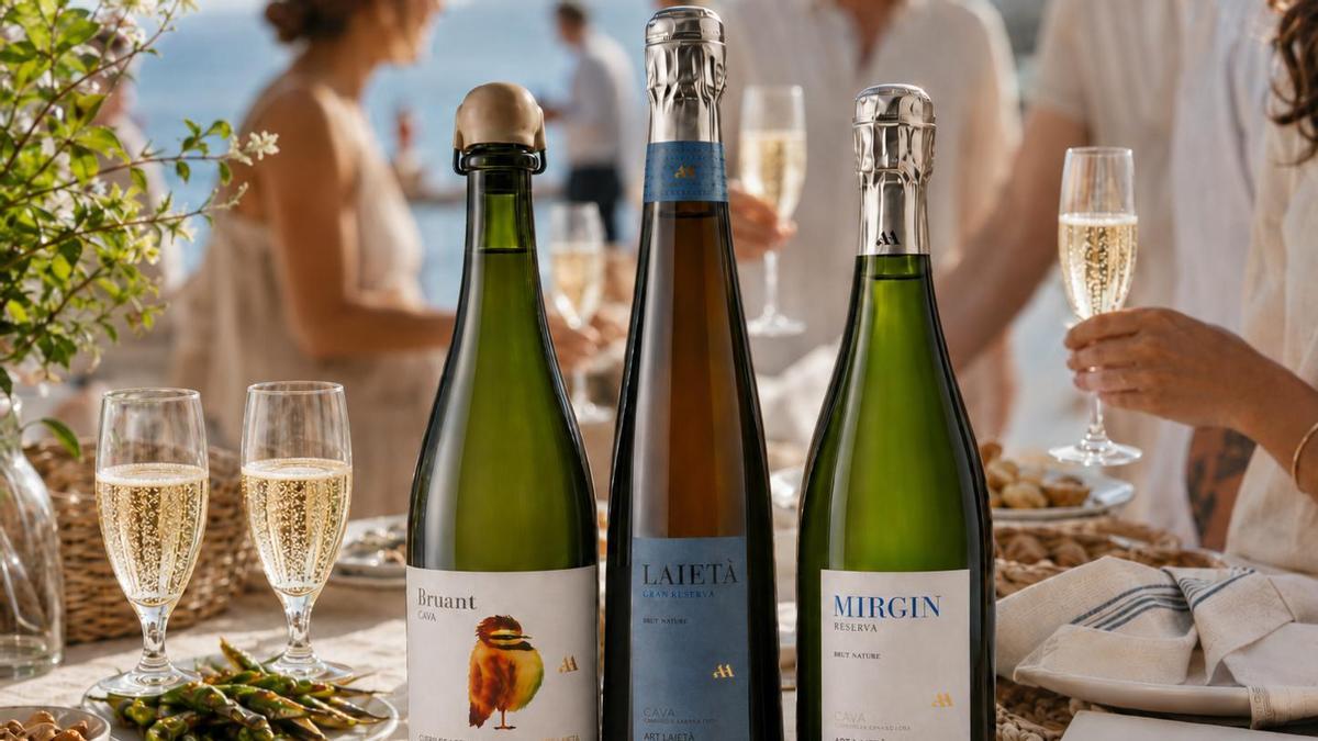 Selección de cavas premium de Casa Gourmet.