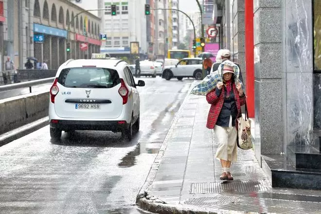 Lluvias en Las Palmas de Gran Canaria