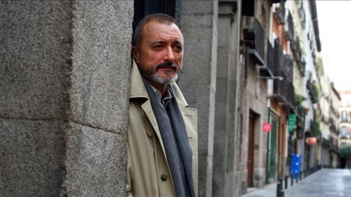 Arturo Pérez Reverte, en Madrid.