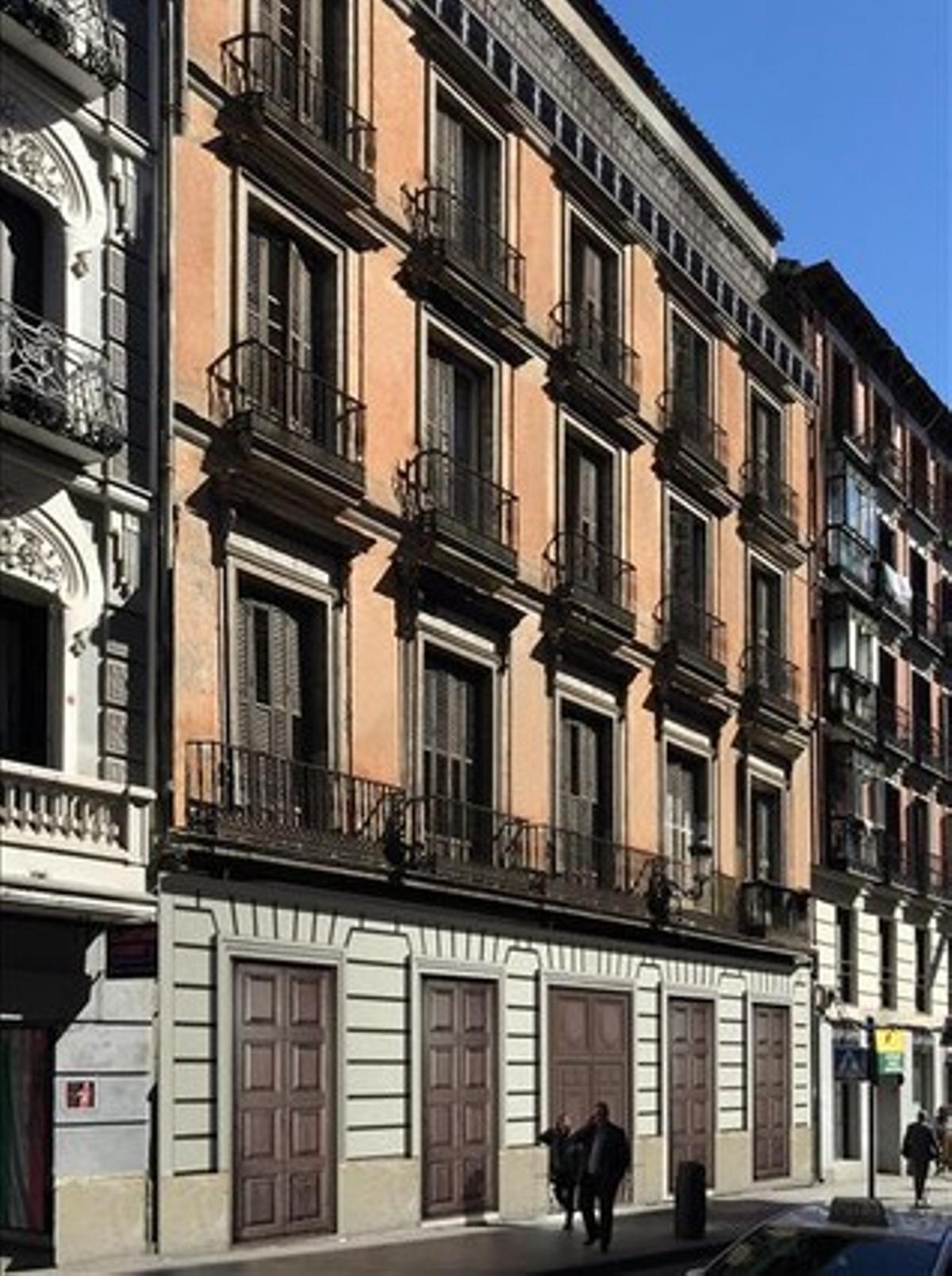 Edificio que albergará el primer hotel gay de Madrid, de HI Partners y Axel Hotels.