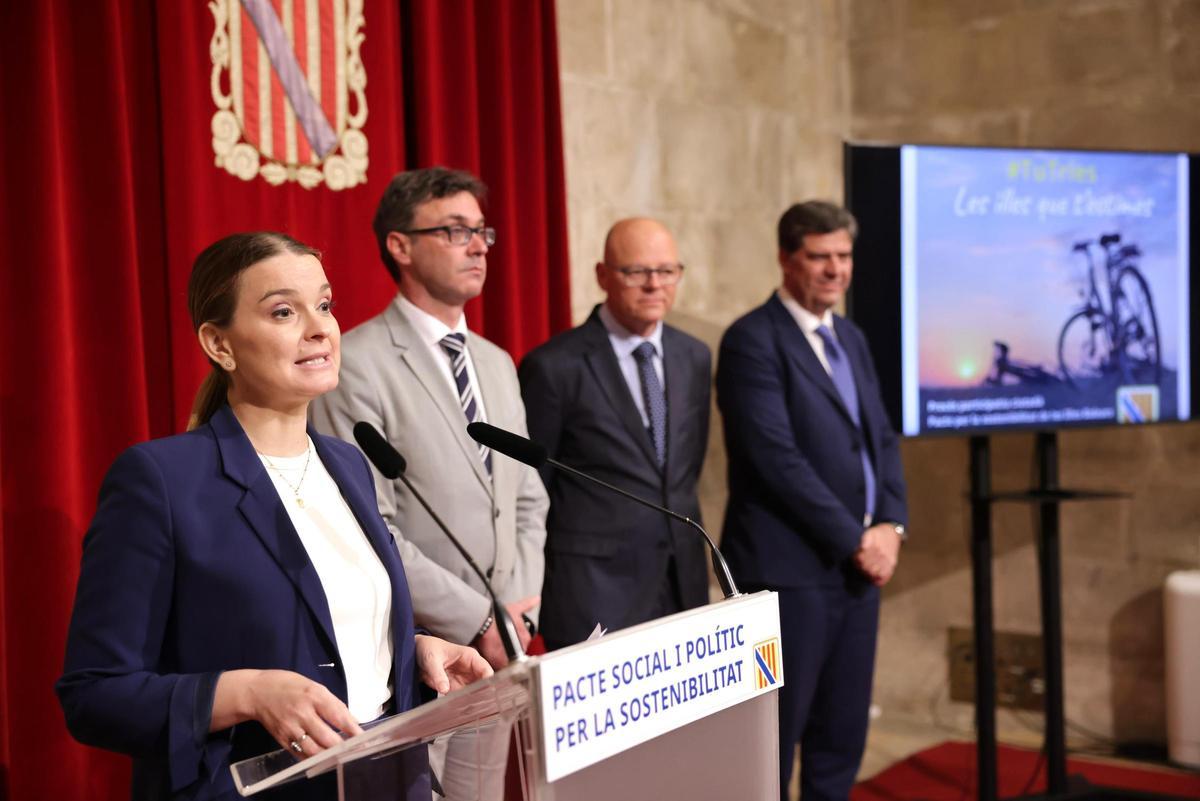 Marga Prohens ha presentado la nueva plataforma digital
