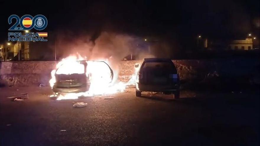 Detenido por incendiar un coche en Telde