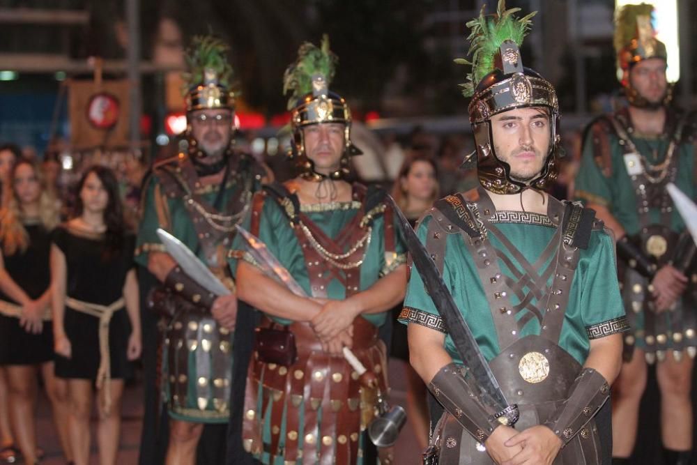 Desfile general de Carthagineses y Romanos