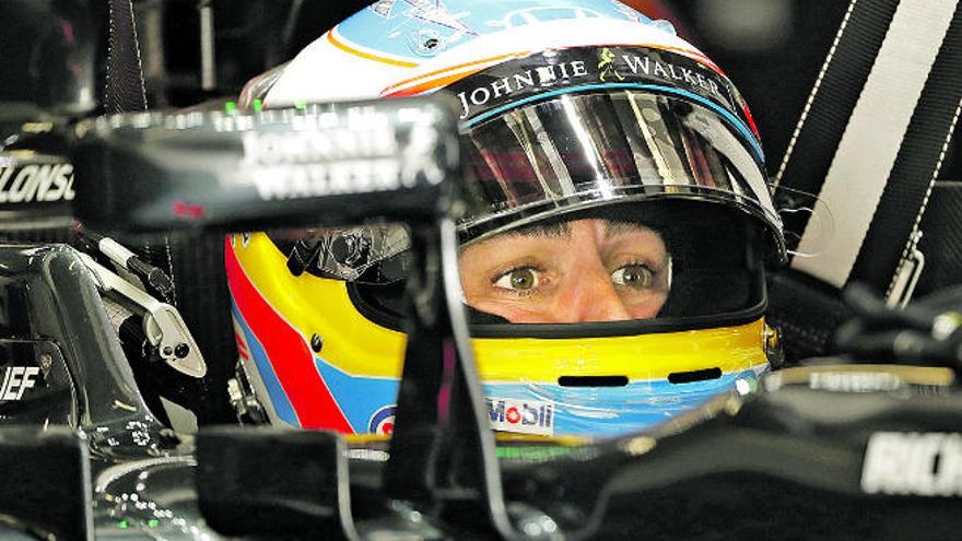 Alonso estrenará el lunes, día 27, el nuevo McLaren-Honda