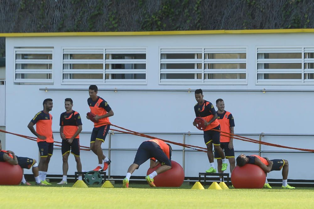 Entrenamiento de la UD Las Palmas, 5 septiembre 20