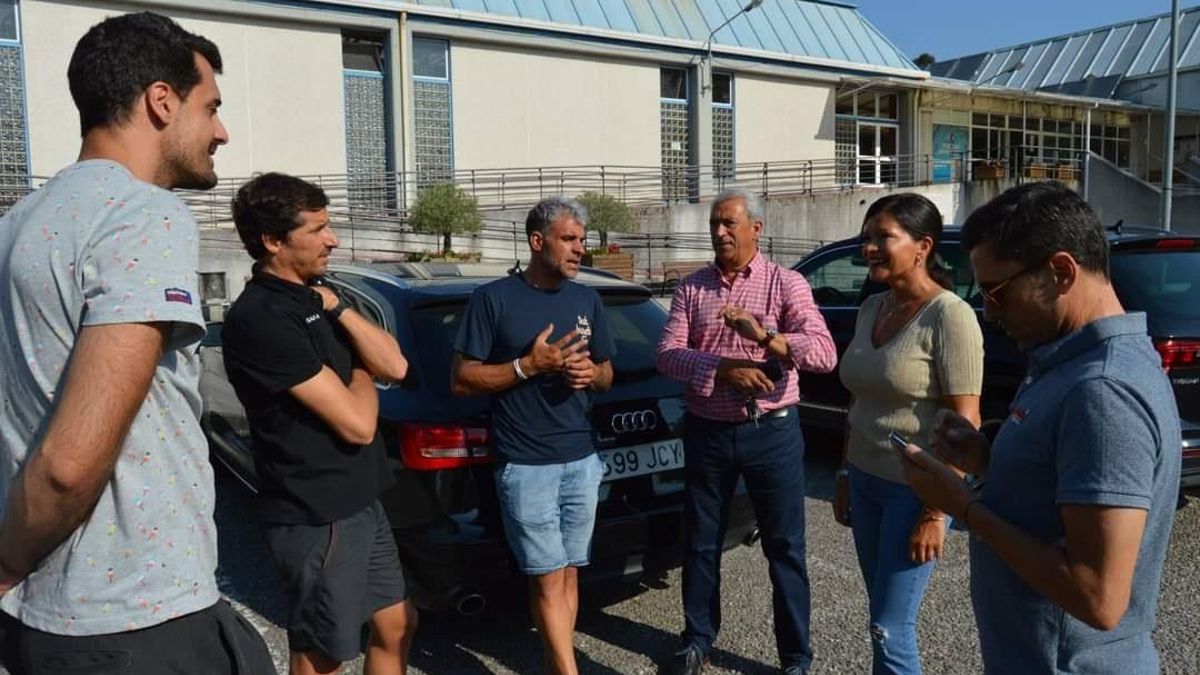Óscar Pereiro conversa con Nidia Arévalo.