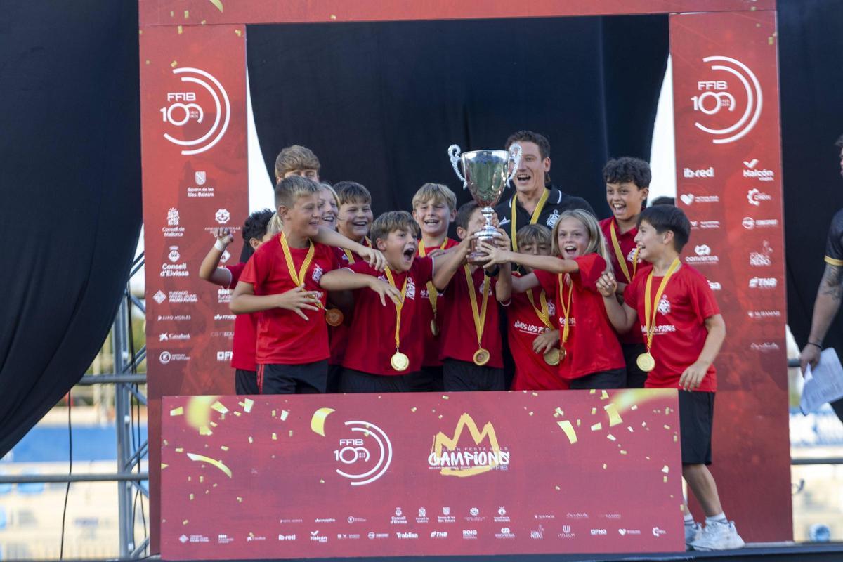 ‘Gran Festa dels Campions’ de fútbol base de Mallorca, temporada 2025-26
