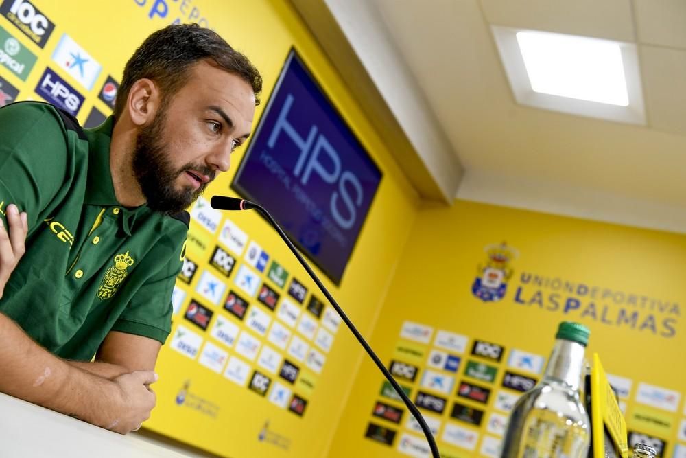 Rueda de prensa de Deivid, de la UD Las Palmas