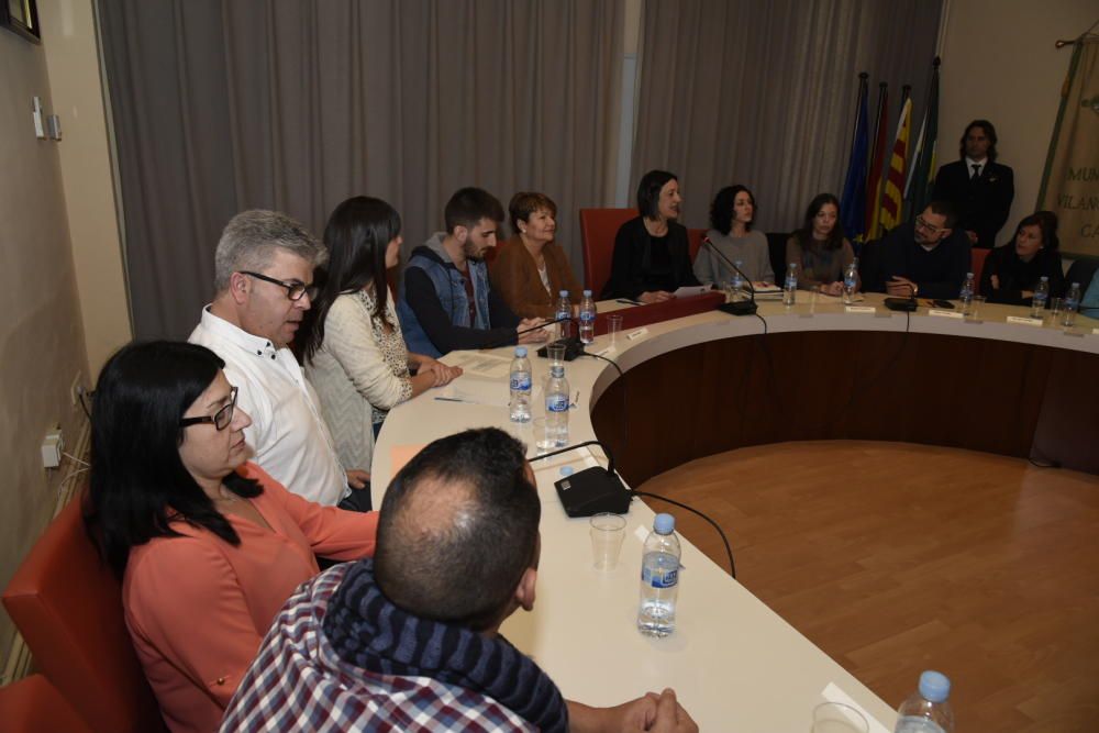 Relleu a l'alcaldia de Vilanova del Camí