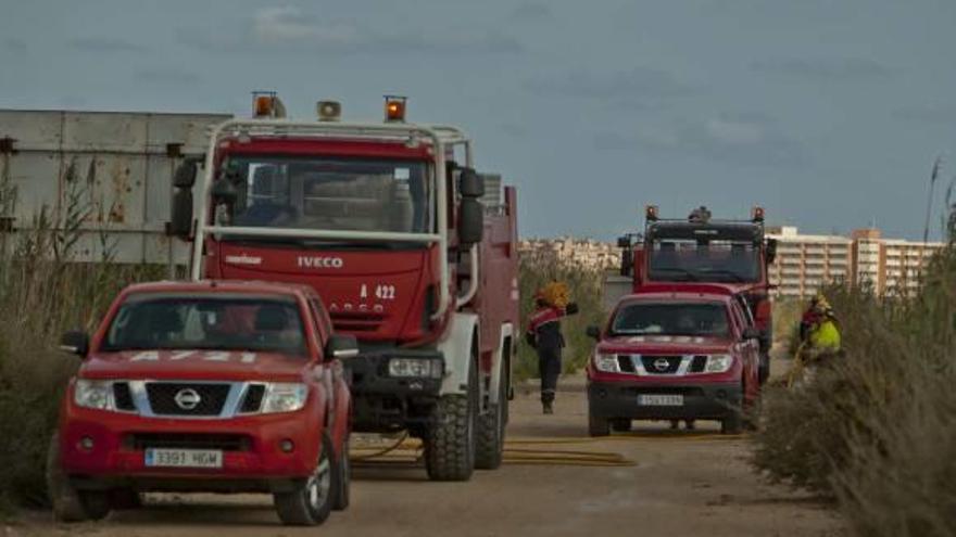 La Diputación rechaza poner en marcha  un retén de bomberos en Santa Pola