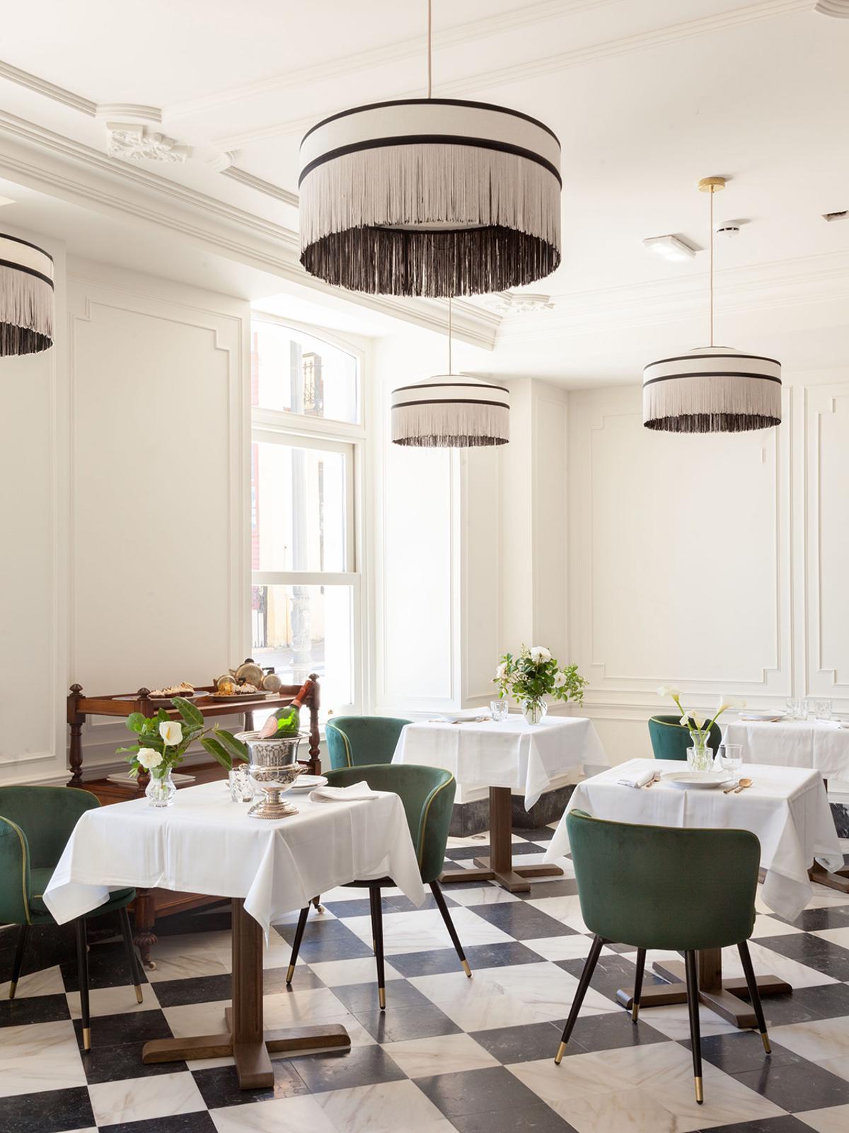 Restaurante del Gran Hotel Boutique Brillante.