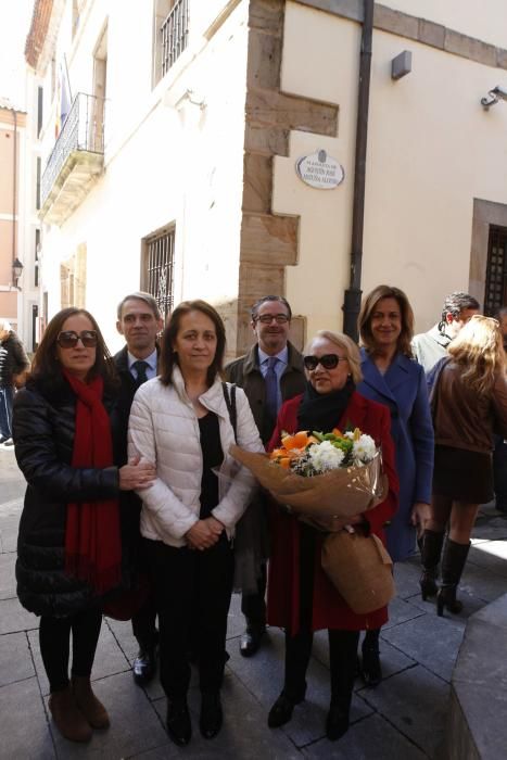 Plazoleta en Gijón con el nombre de Agustín Antuña