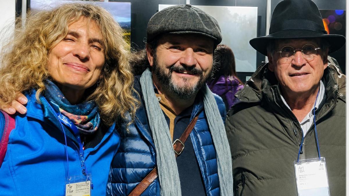 Estefanía, Joaquín y Raúl, ponentes que estarán presentes en el coloquio.