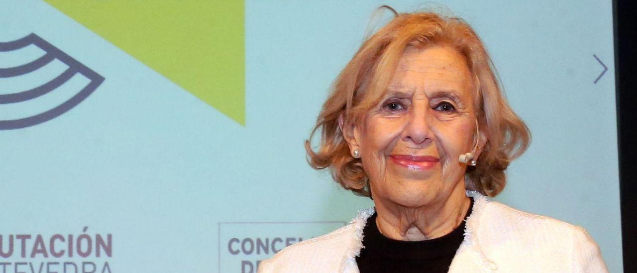 Manuela Carmena habló de su libro “La joven política” en el Club FARO el pasado enero.