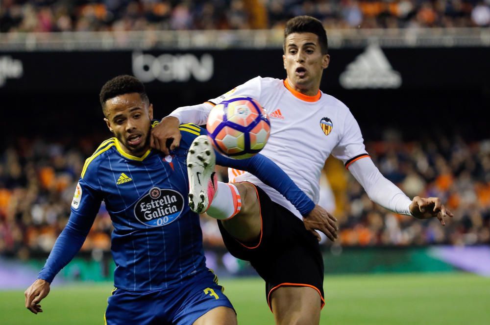 El Valencia - Celta, en fotos