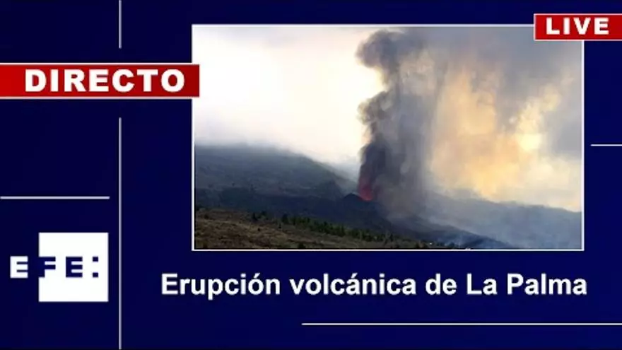L'erupció del volcà de Cumbre Vieja a La Palma, en directe