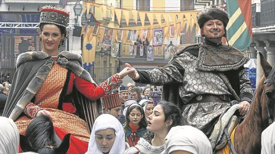 Plazas llenas el primer día de las Bodas de Isabel