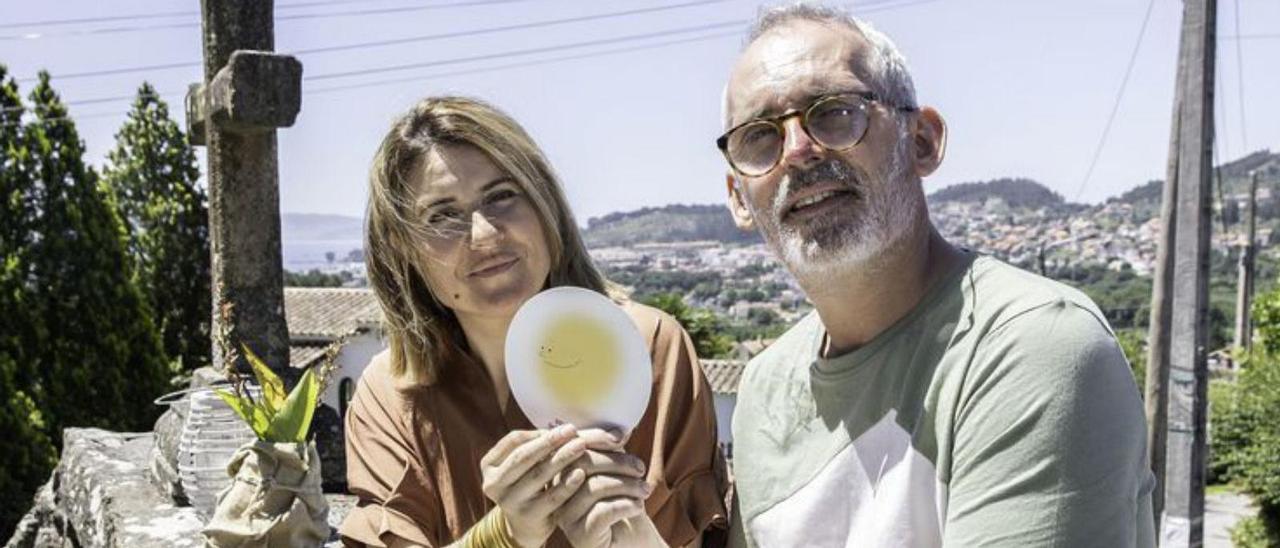 Gustavo Soliño y Julia Rey, propietarios de Pandemillo Taberna Galega