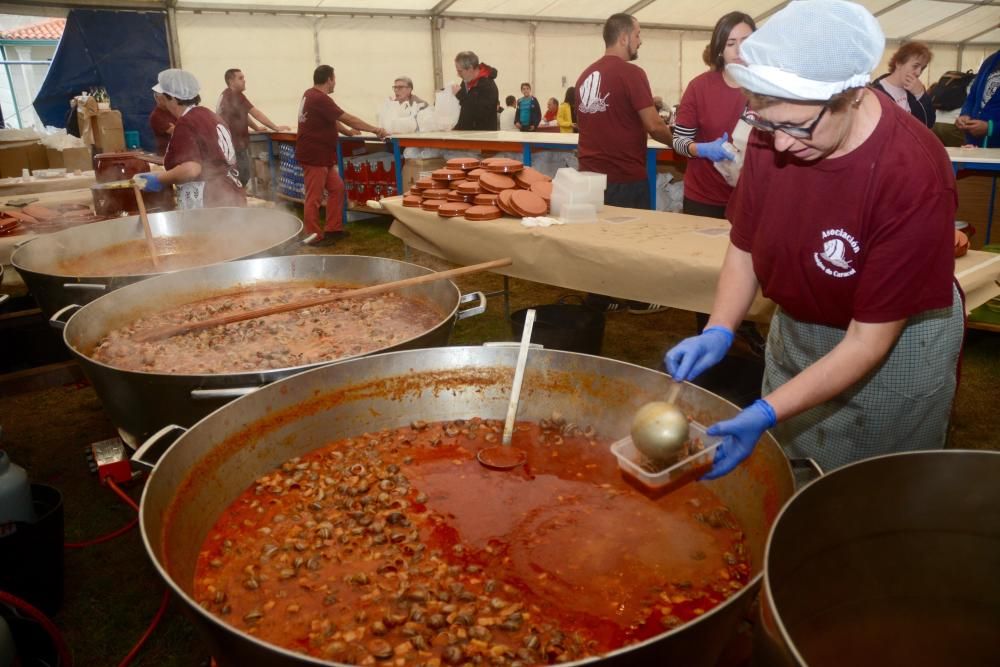 Fiestas gastronómicas en Pontevedra | El caracol sabe a gloria en Cotobade