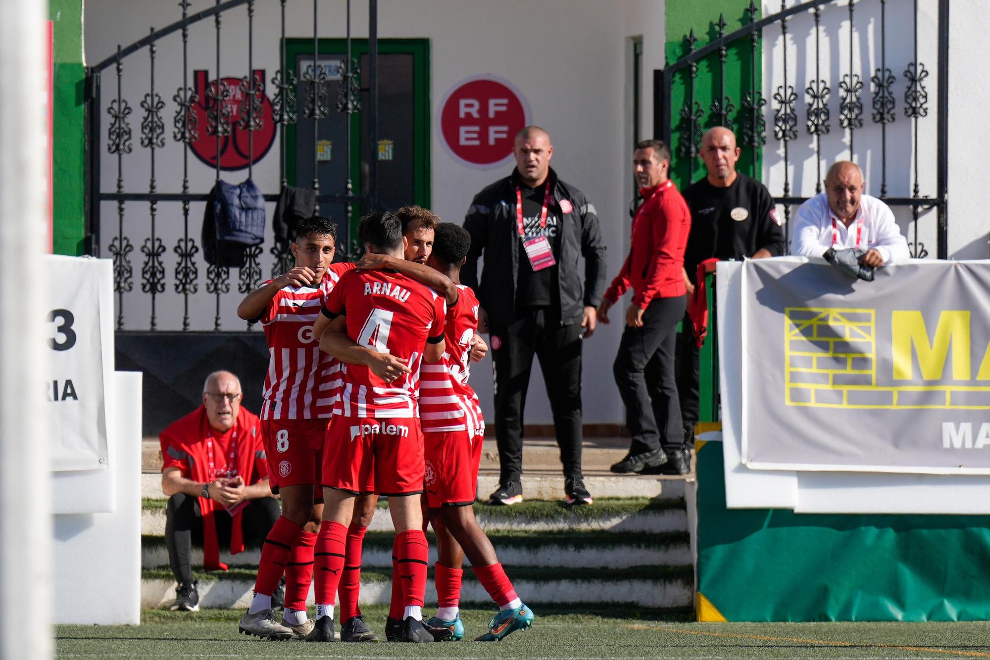 Copa del Rei: Quintanar del Rei-Girona, en fotos