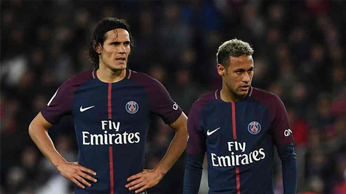 Cavani habló de su relación con Neymar