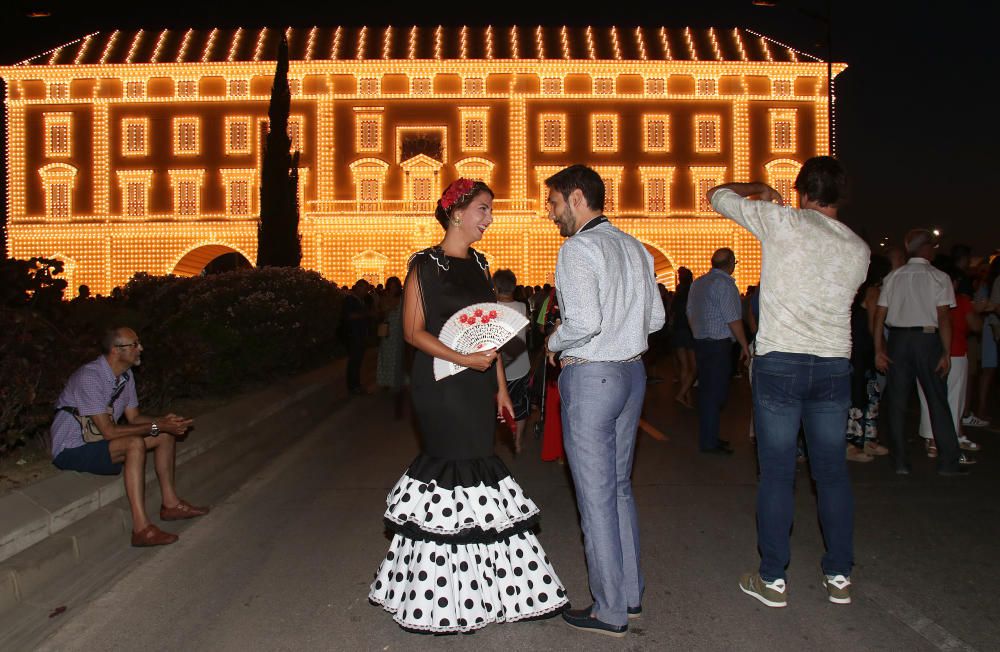 El encendido del Real de Cortijo de Torres