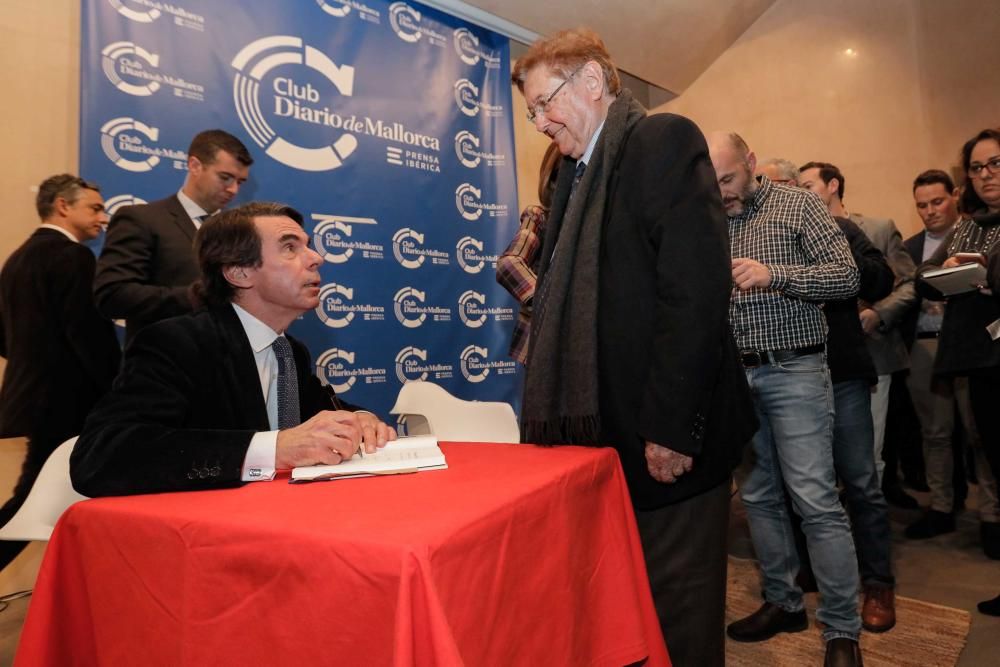 José María Aznar interviene en el Club Diario de Mallorca