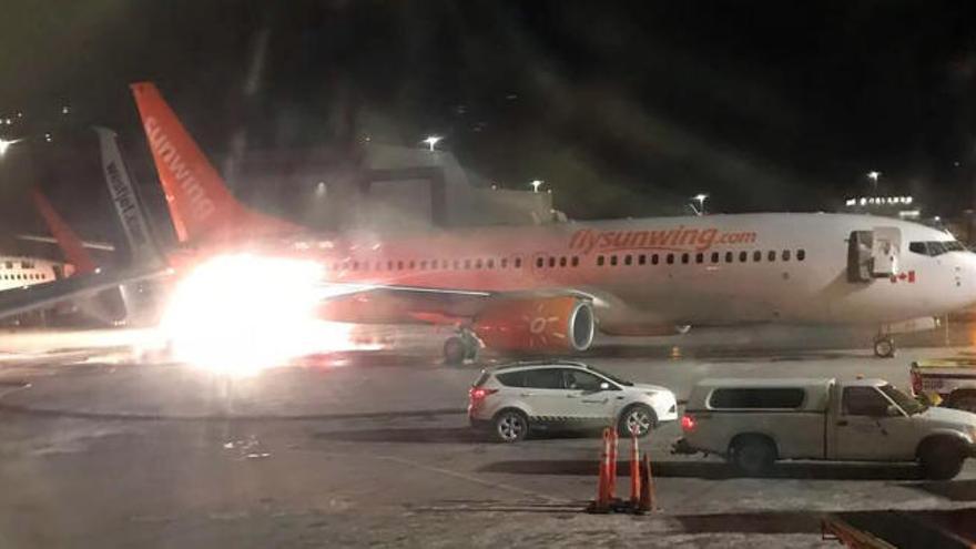 Una colisión entre dos aviones causa el pánico en Toronto