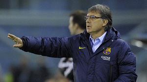 El tècnic blaugrana es mostra satisfet amb el treball de l’equip a Balaídos.