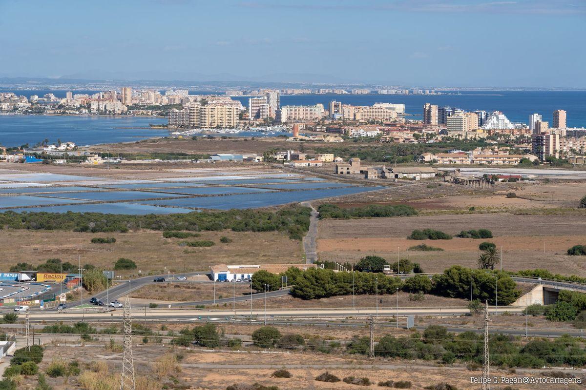 Terrenos de El Vivero en la zona cartagenera de La Manga