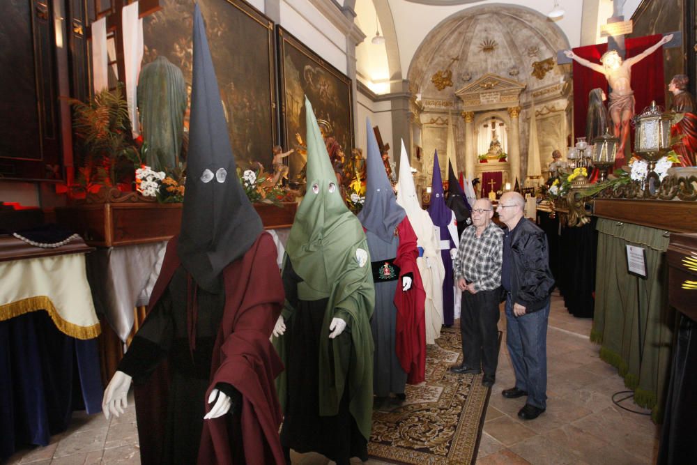 Exposició dels passos de la Processó de Girona